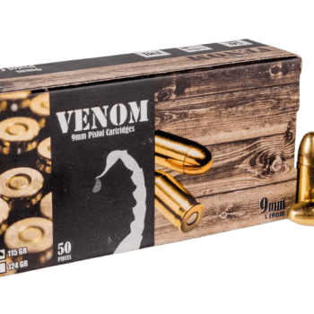 Venom 9mm Luger 11 Grain FMU is sold at Top Shelf Ammo in Savannah, GA